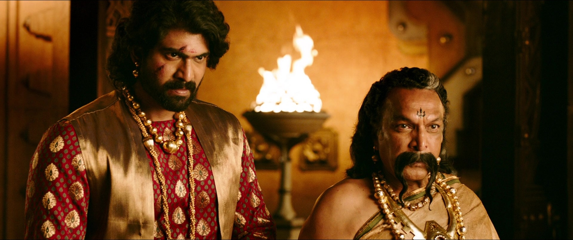 Bãhubali 2: The Conclusion (2017), wide, 2.38:1 — film still