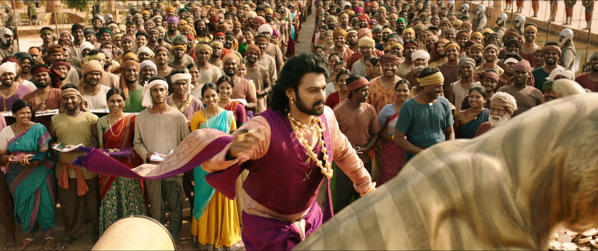 Bãhubali 2: The Conclusion (2017), wide, 2.38:1 — film still