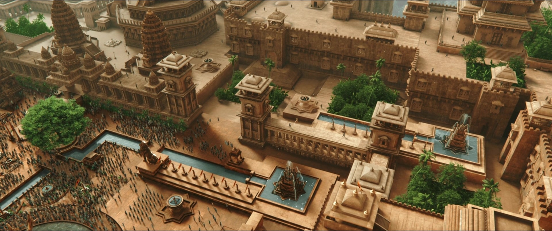 Bãhubali 2: The Conclusion (2017), wide, 2.38:1 — film still