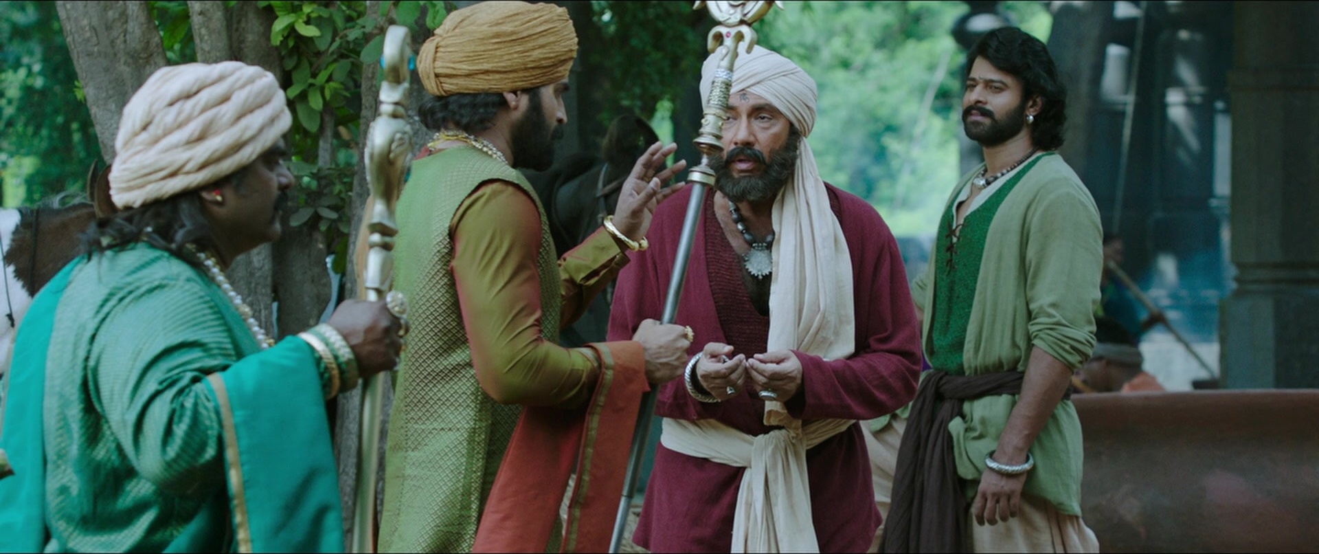 Bãhubali 2: The Conclusion (2017), wide, 2.38:1 — film still