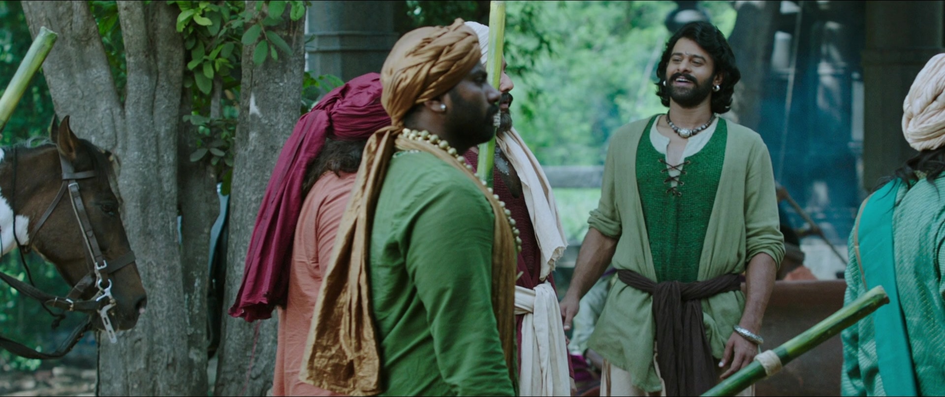Bãhubali 2: The Conclusion (2017), wide, 2.38:1 — film still