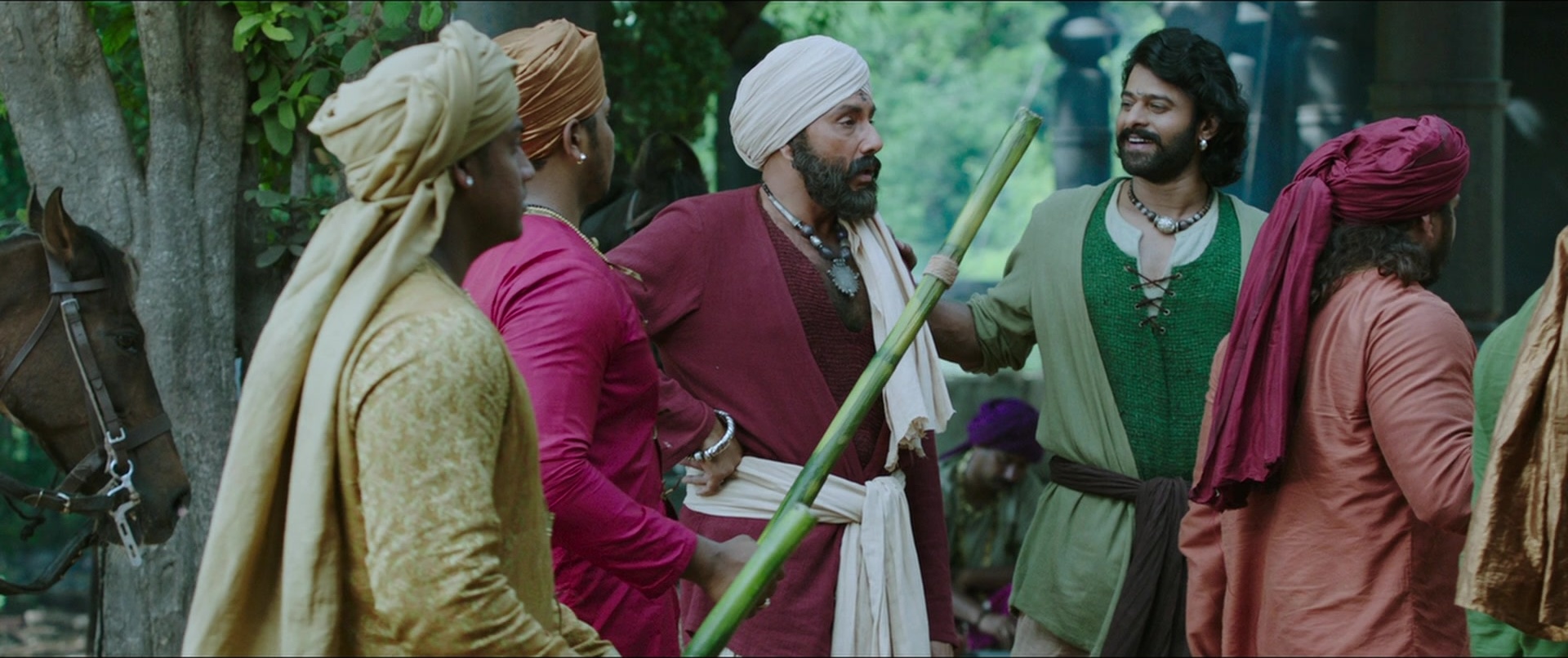 Bãhubali 2: The Conclusion (2017), wide, 2.38:1 — film still
