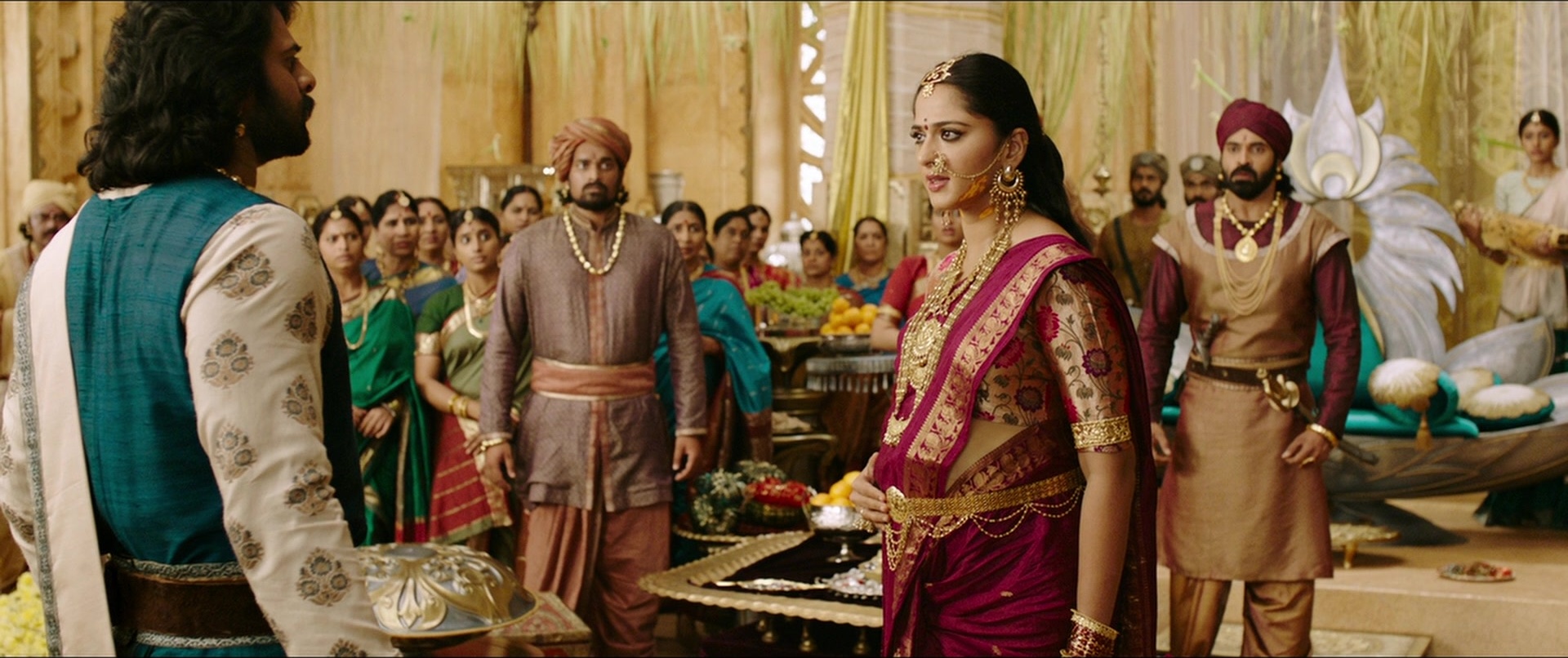 Bãhubali 2: The Conclusion (2017), wide, 2.38:1 — film still