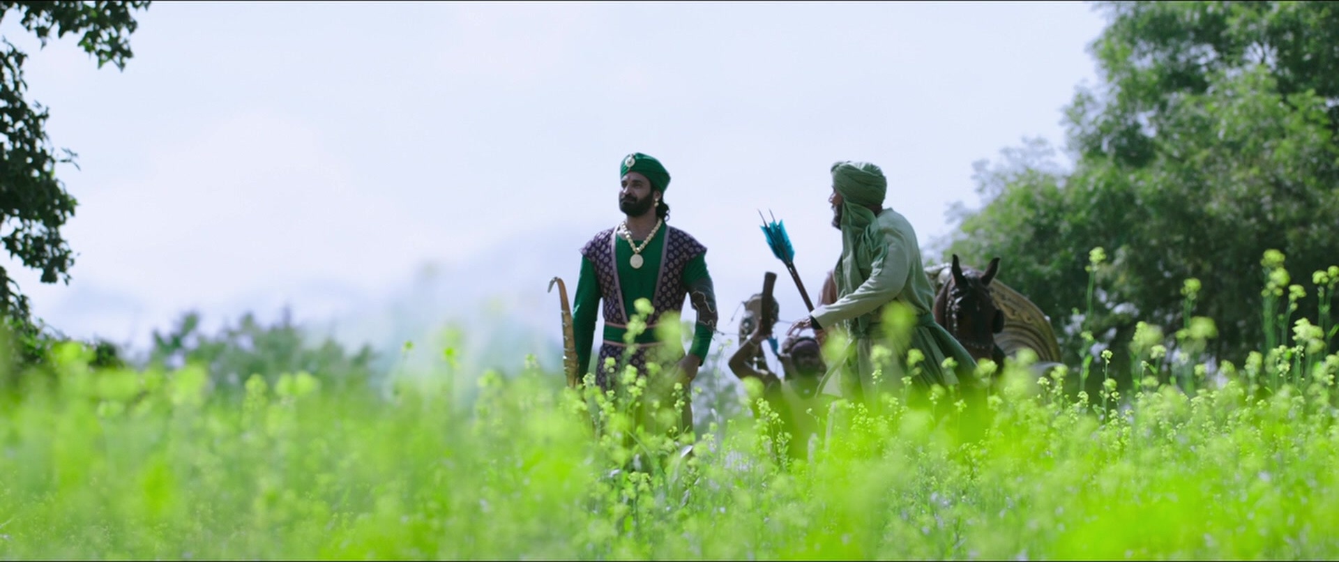 Bãhubali 2: The Conclusion (2017), wide, 2.38:1 — film still