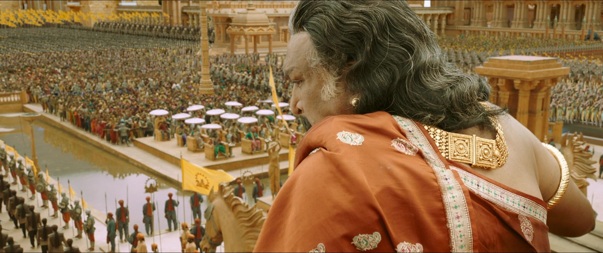 Bãhubali 2: The Conclusion (2017), wide, 2.38:1 — film still