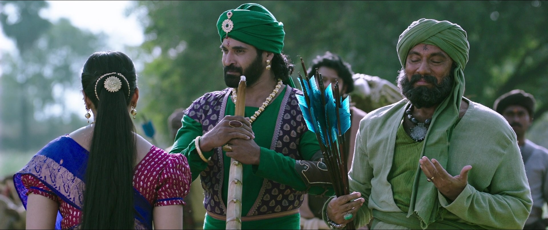 Bãhubali 2: The Conclusion (2017), wide, 2.38:1 — film still