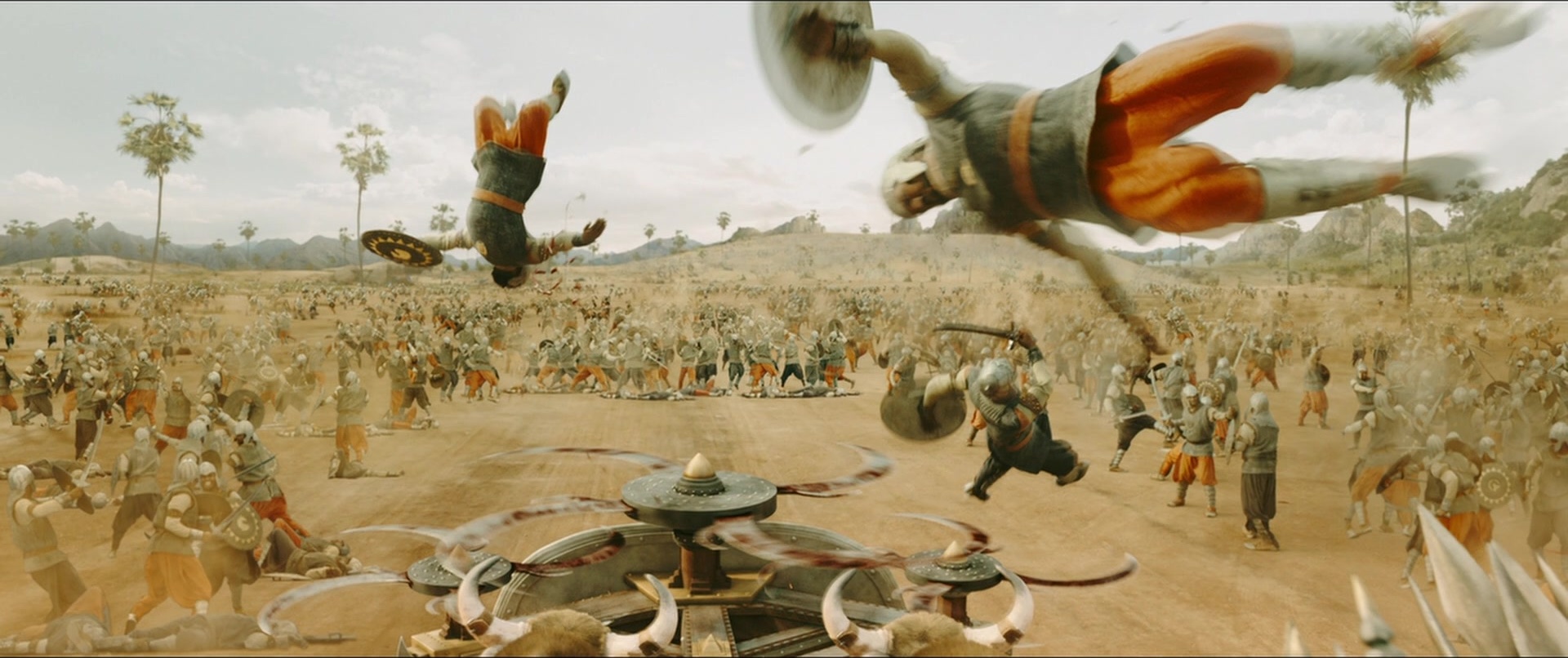 Bãhubali 2: The Conclusion (2017), wide, 2.38:1 — film still