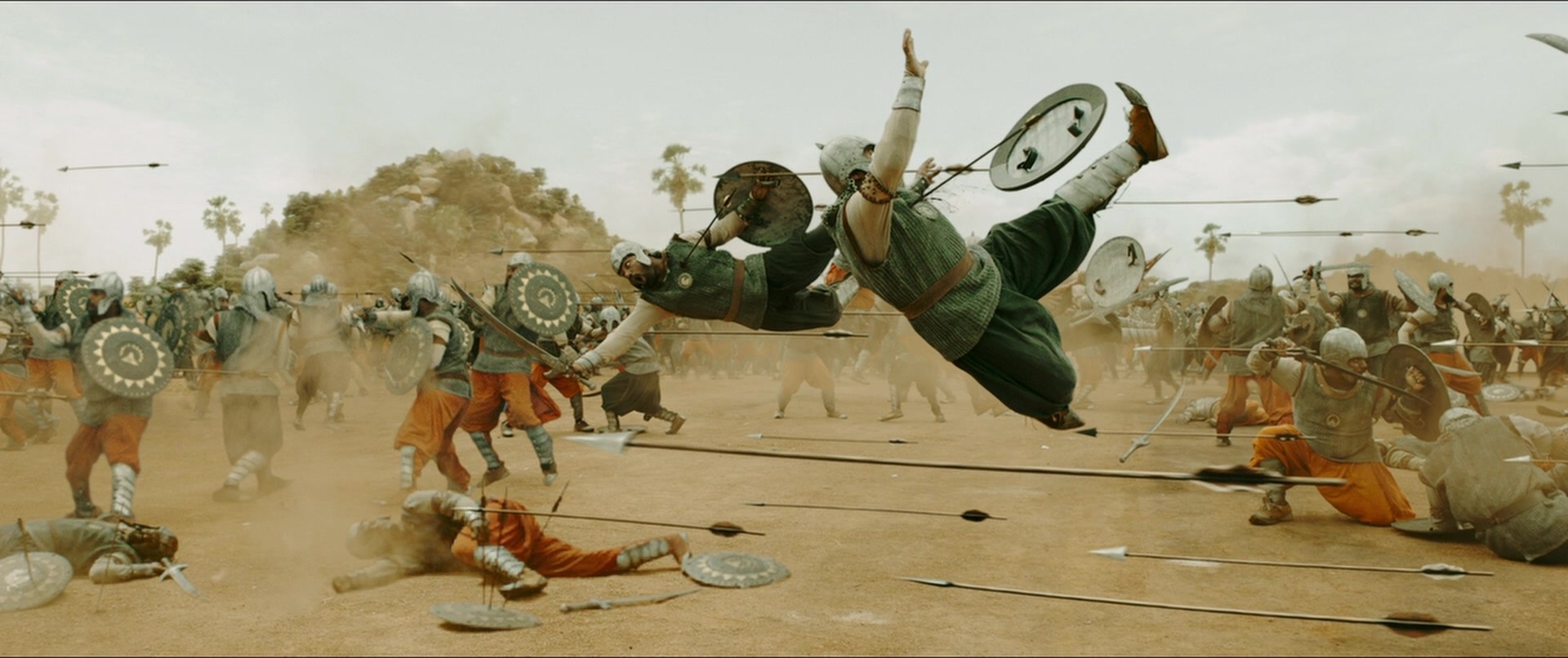 Bãhubali 2: The Conclusion (2017), wide, 2.38:1 — film still