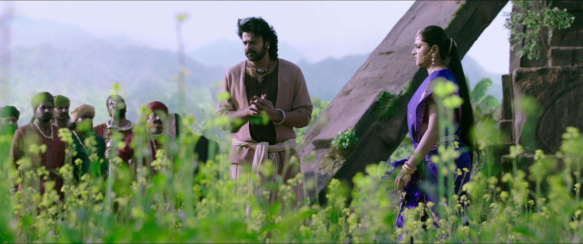 Bãhubali 2: The Conclusion (2017), wide, 2.38:1 — film still