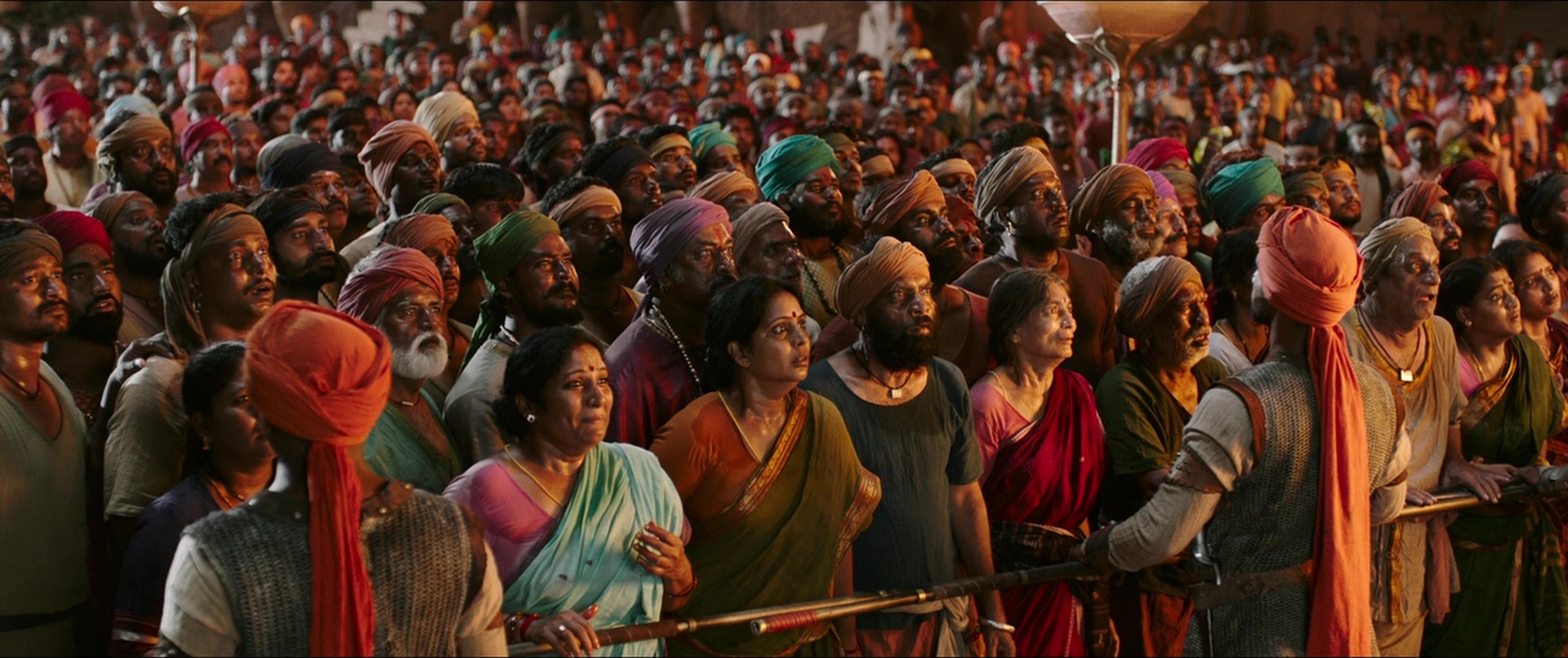 Bãhubali 2: The Conclusion (2017), wide, 2.38:1 — film still