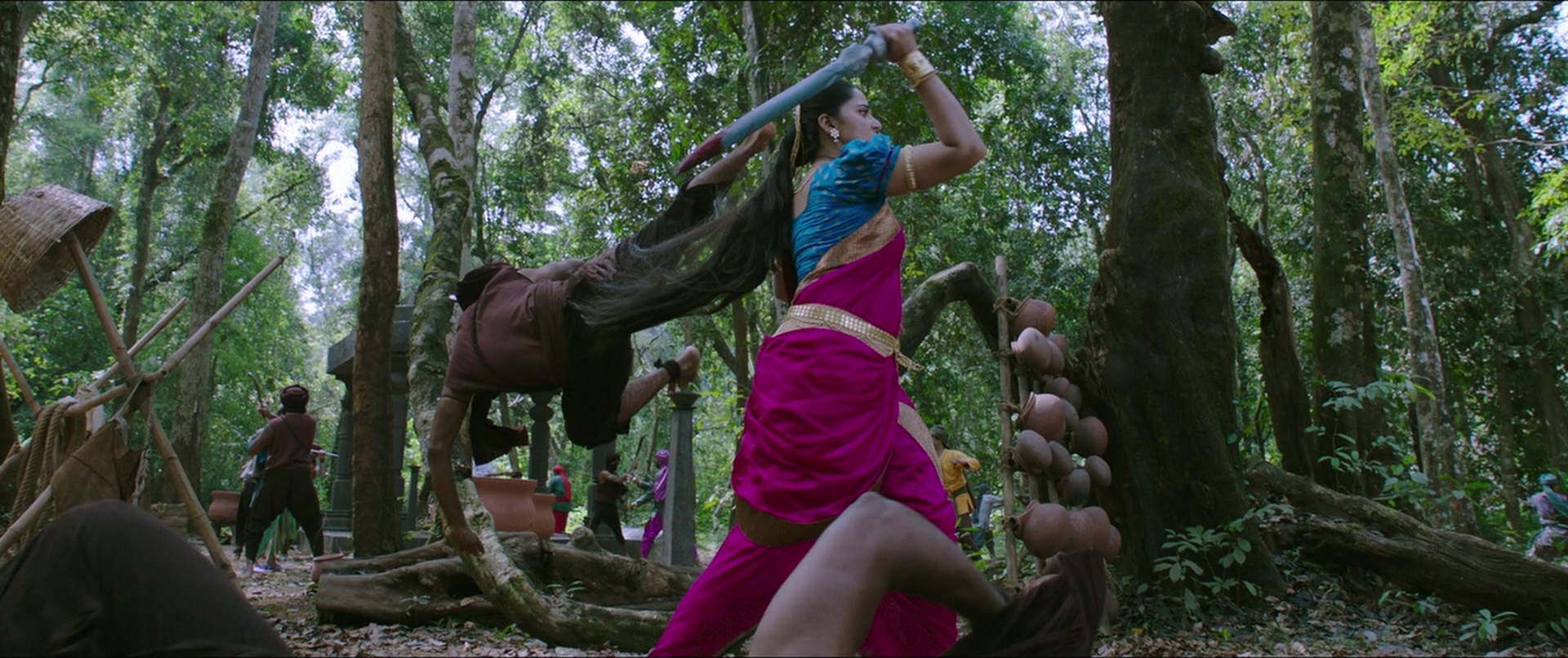 Bãhubali 2: The Conclusion (2017), wide, 2.38:1 — film still