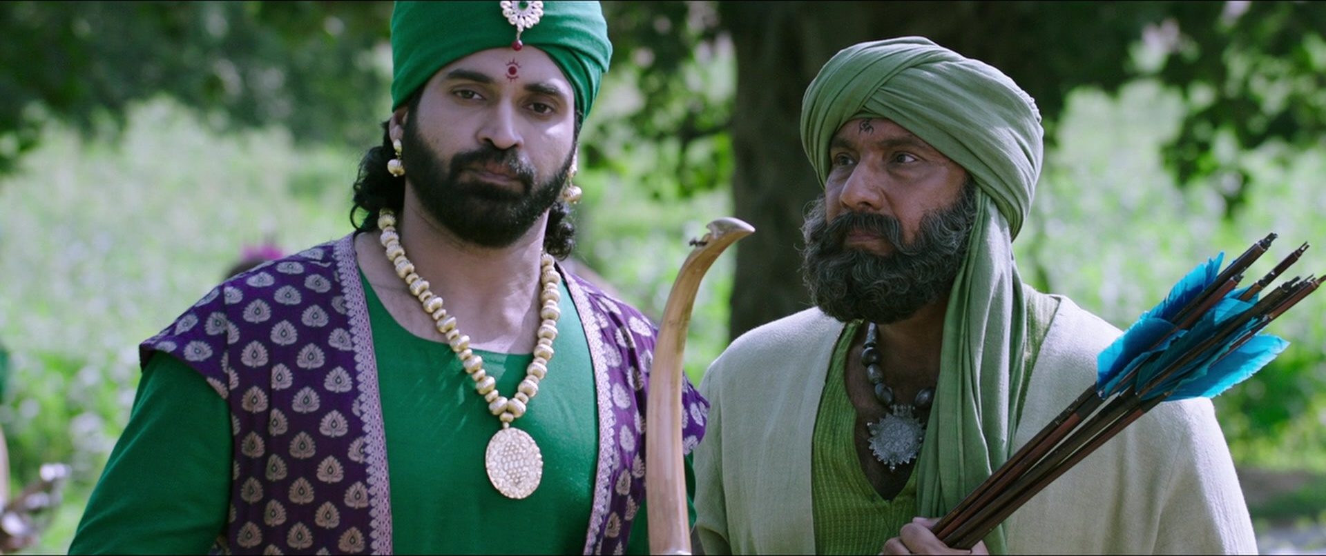 Bãhubali 2: The Conclusion (2017), wide, 2.38:1 — film still