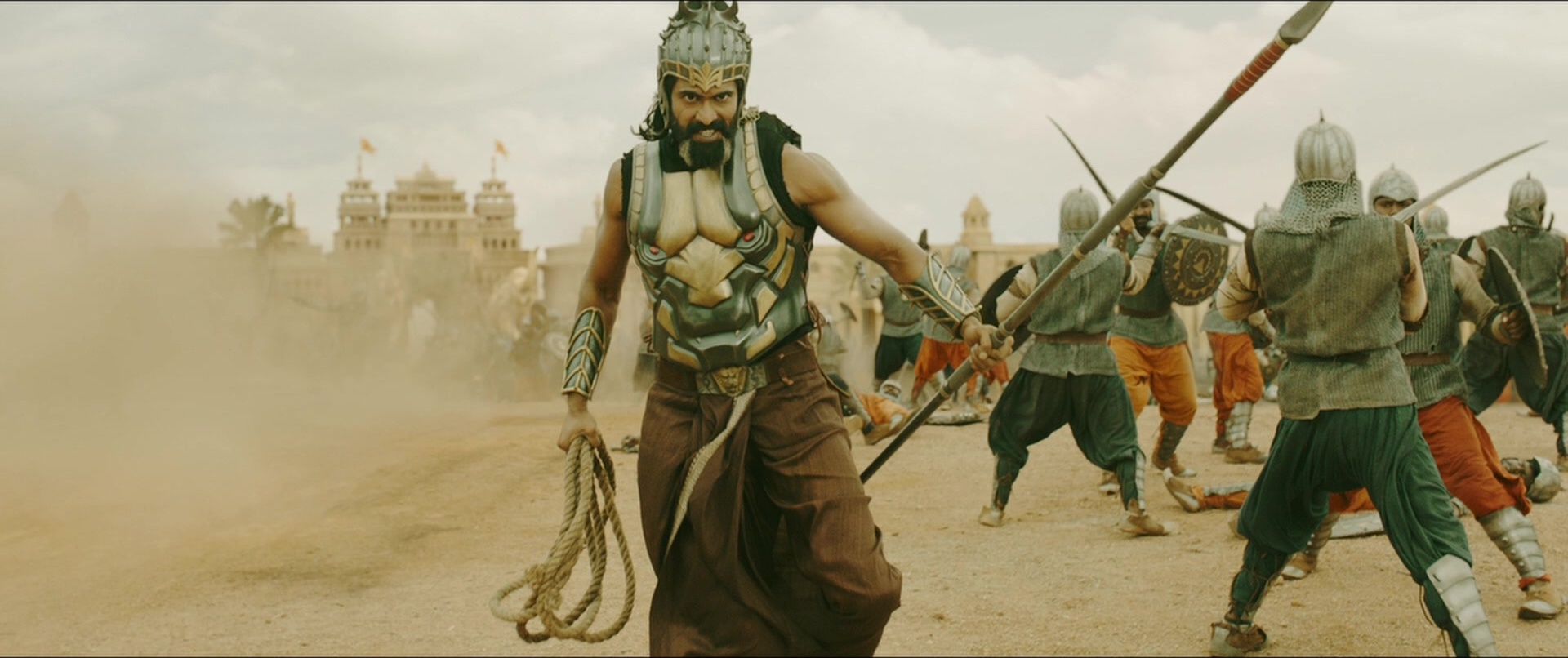 Bãhubali 2: The Conclusion (2017), wide, 2.38:1 — film still