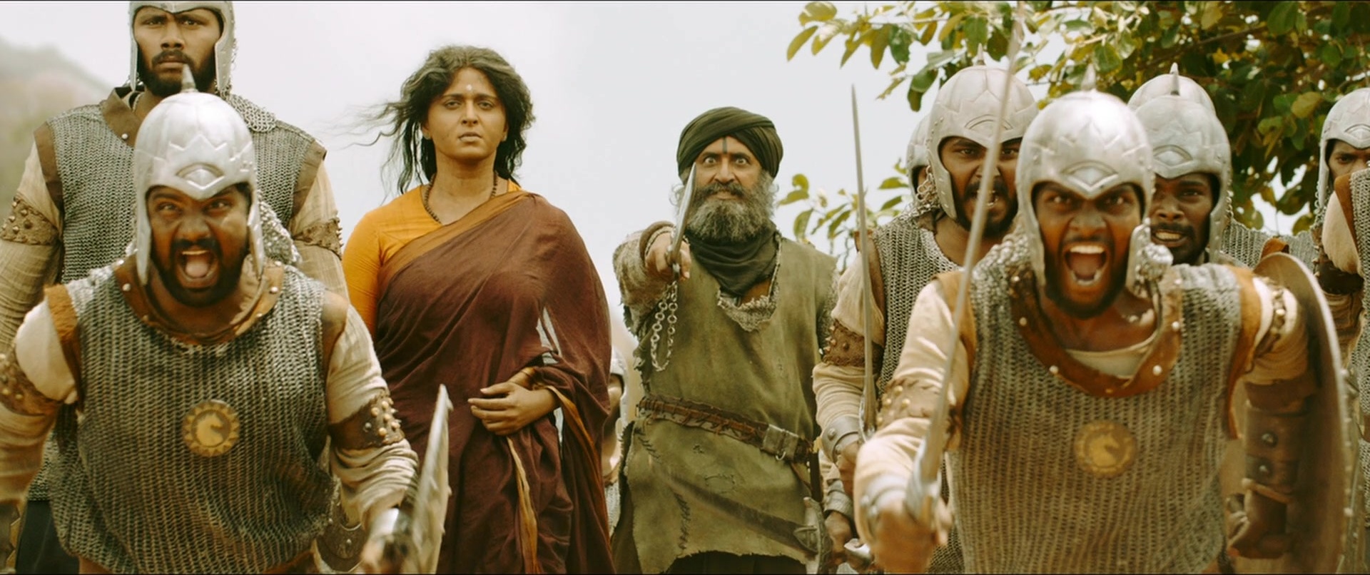 Bãhubali 2: The Conclusion (2017), wide, 2.38:1 — film still