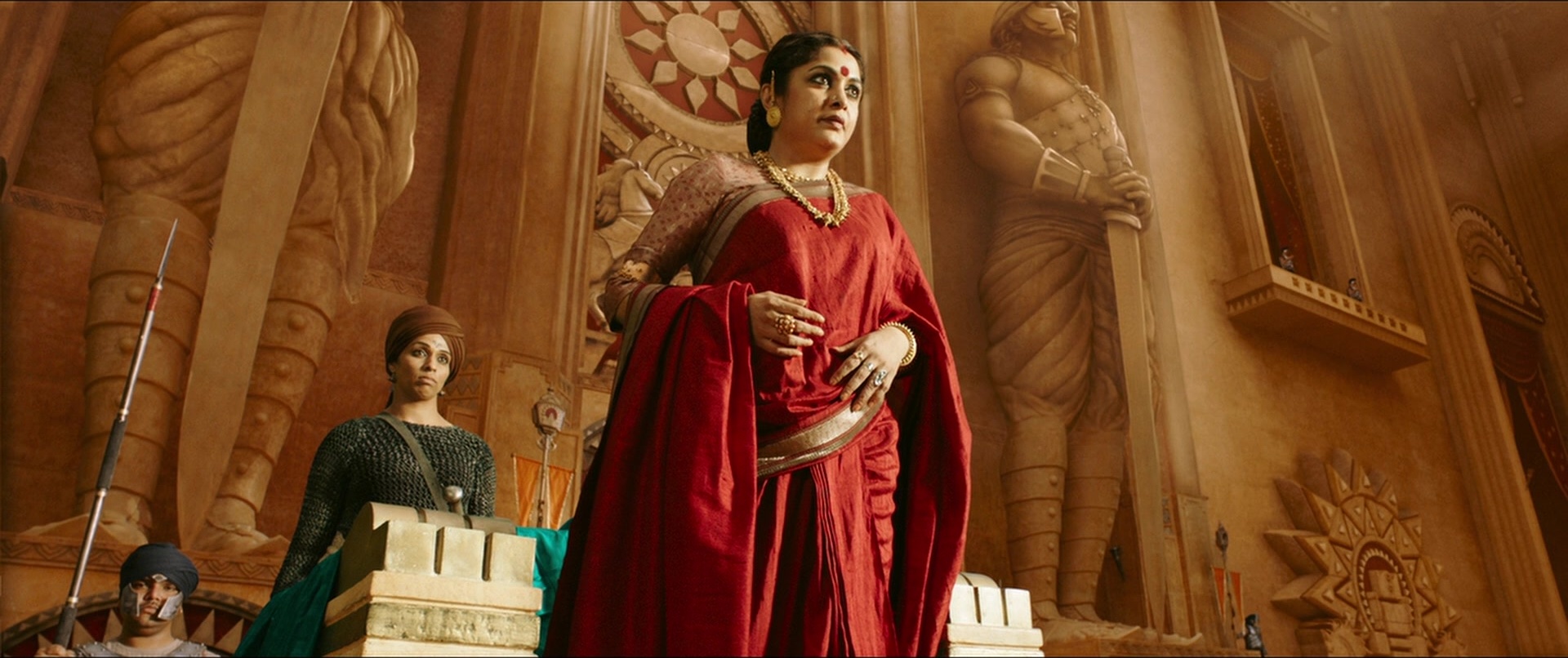 Bãhubali 2: The Conclusion (2017), wide, 2.38:1 — film still