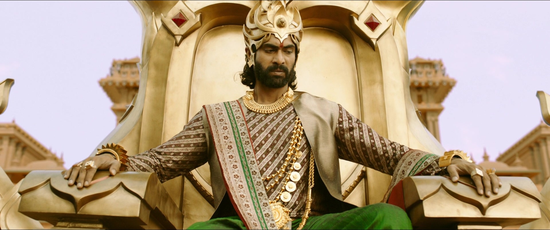 Bãhubali 2: The Conclusion (2017), wide, 2.38:1 — film still