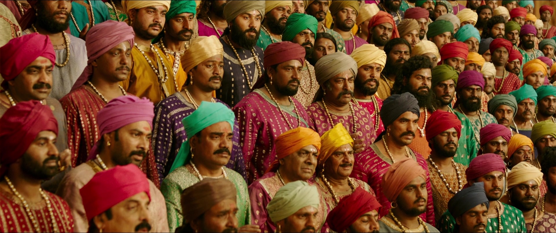 Bãhubali 2: The Conclusion (2017), wide, 2.38:1 — film still
