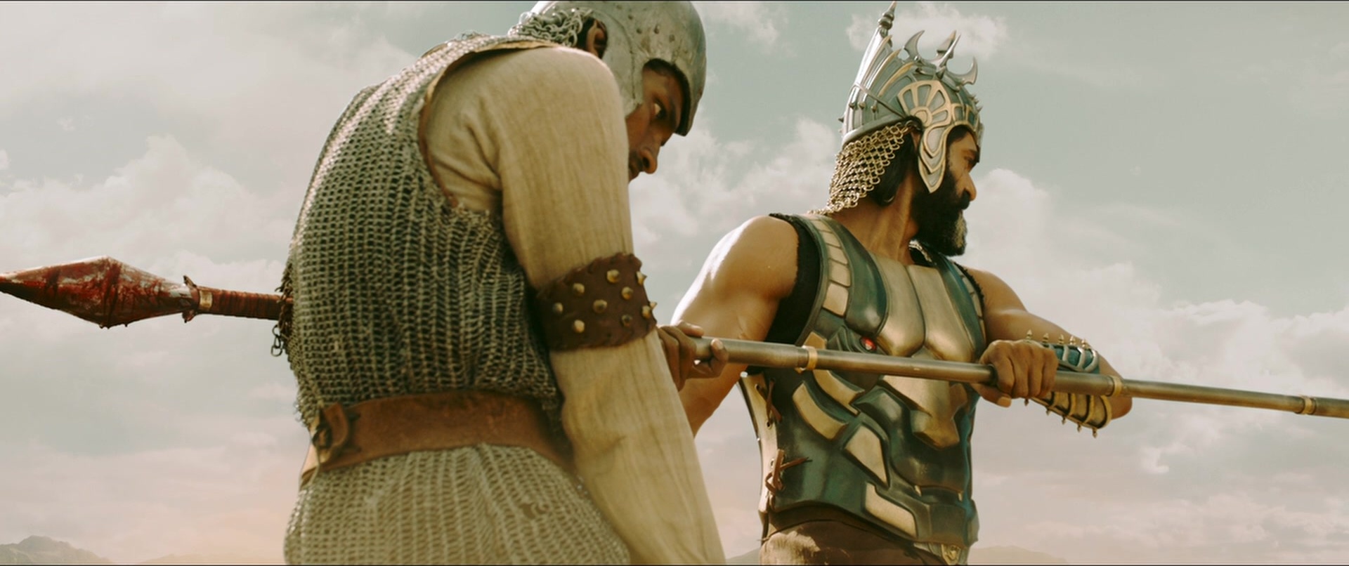 Bãhubali 2: The Conclusion (2017), wide, 2.38:1 — film still