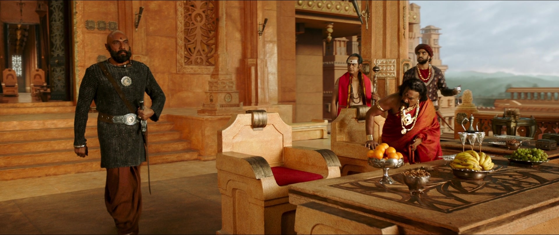 Bãhubali 2: The Conclusion (2017), wide, 2.38:1 — film still