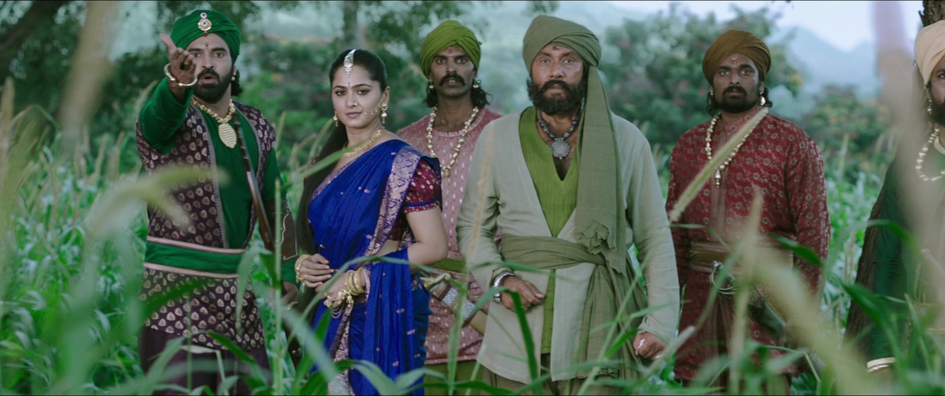 Bãhubali 2: The Conclusion (2017), wide, 2.38:1 — film still