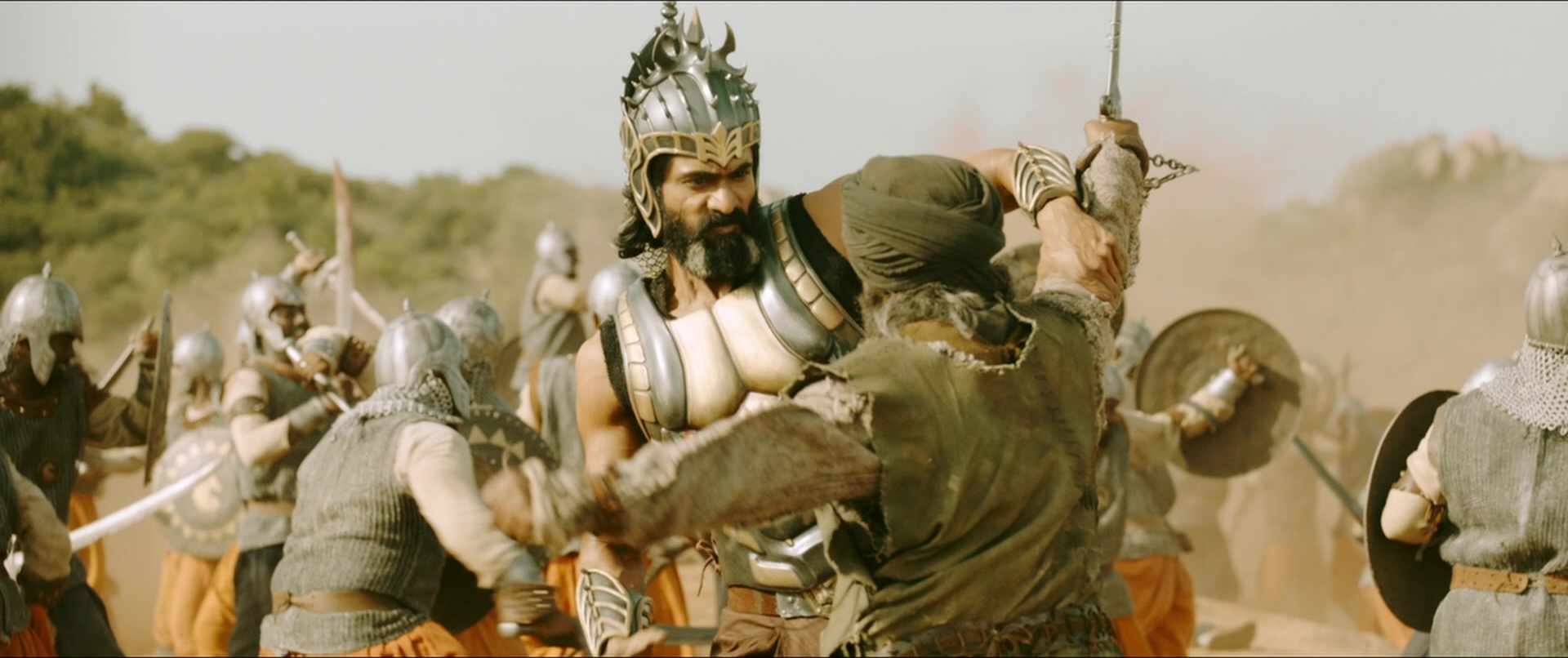 Bãhubali 2: The Conclusion (2017), wide, 2.38:1 — film still