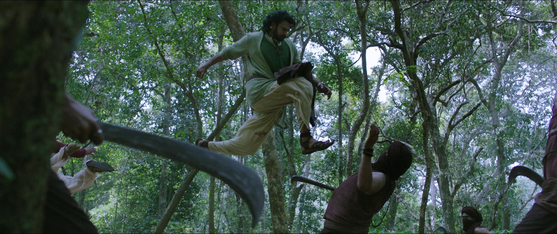 Bãhubali 2: The Conclusion (2017), wide, 2.38:1 — film still