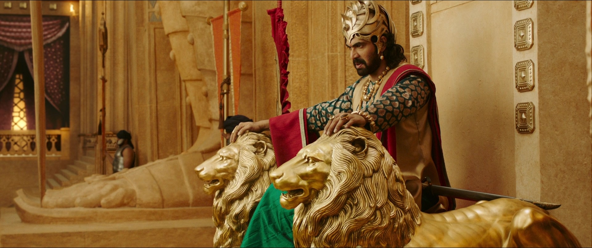 Bãhubali 2: The Conclusion (2017), wide, 2.38:1 — film still
