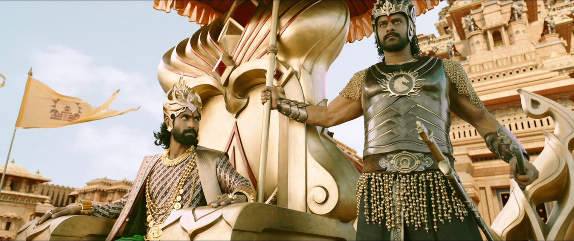 Bãhubali 2: The Conclusion (2017), wide, 2.38:1 — film still