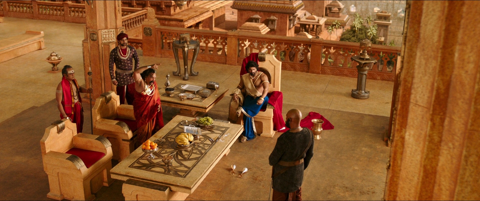 Bãhubali 2: The Conclusion (2017), wide, 2.38:1 — film still