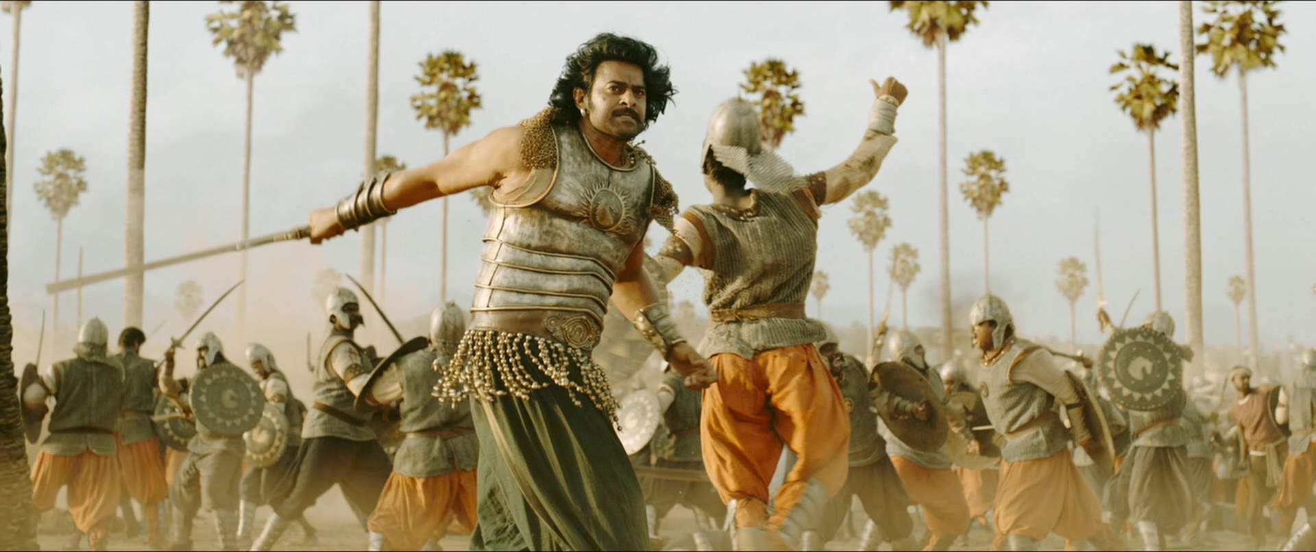 Bãhubali 2: The Conclusion (2017), wide, 2.38:1 — film still