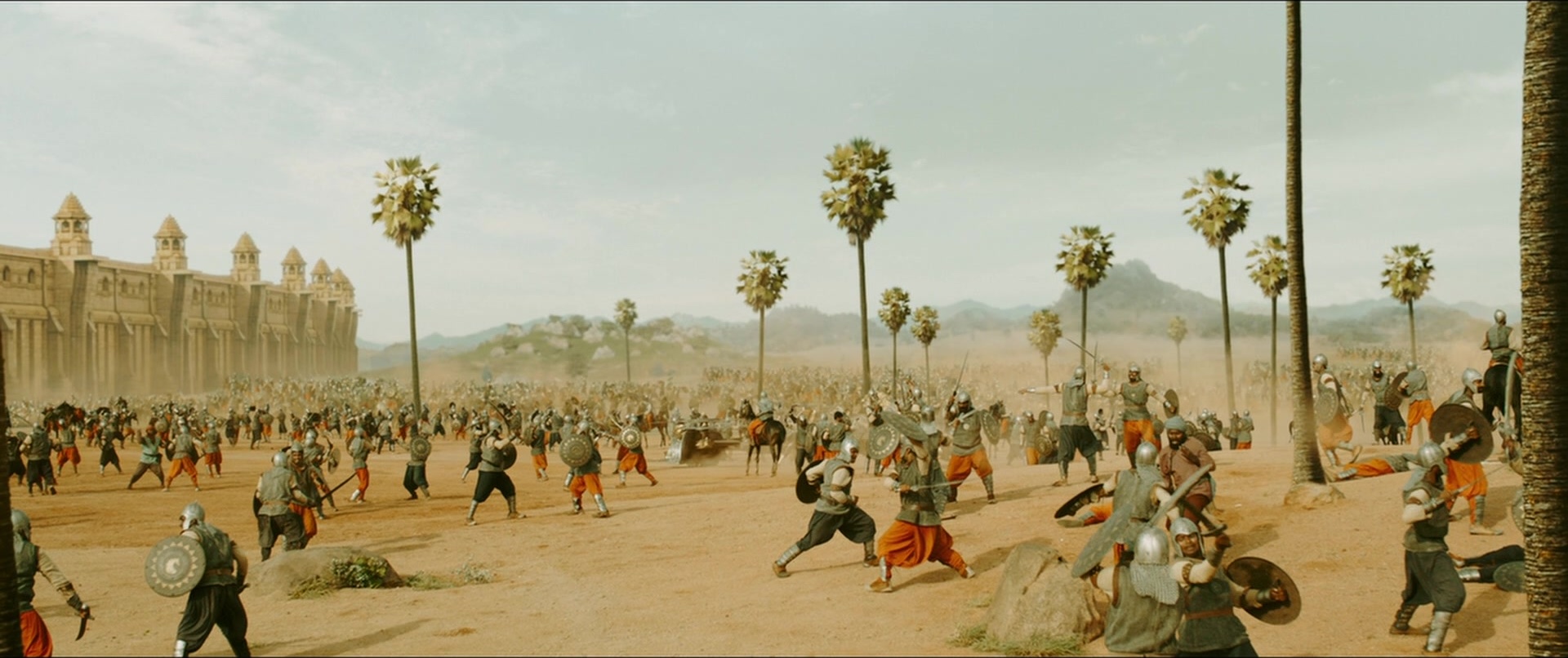 Bãhubali 2: The Conclusion (2017), wide, 2.38:1 — film still