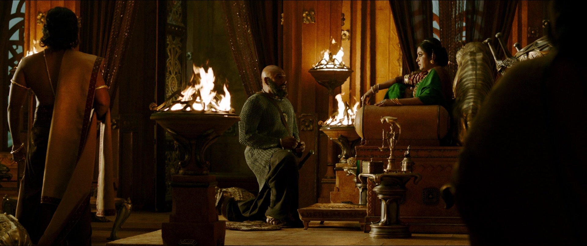 Bãhubali 2: The Conclusion (2017), wide, 2.38:1 — film still