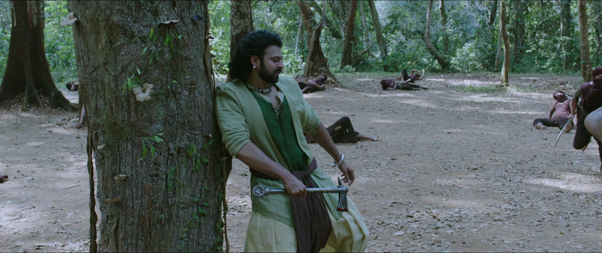 Bãhubali 2: The Conclusion (2017), wide, 2.38:1 — film still