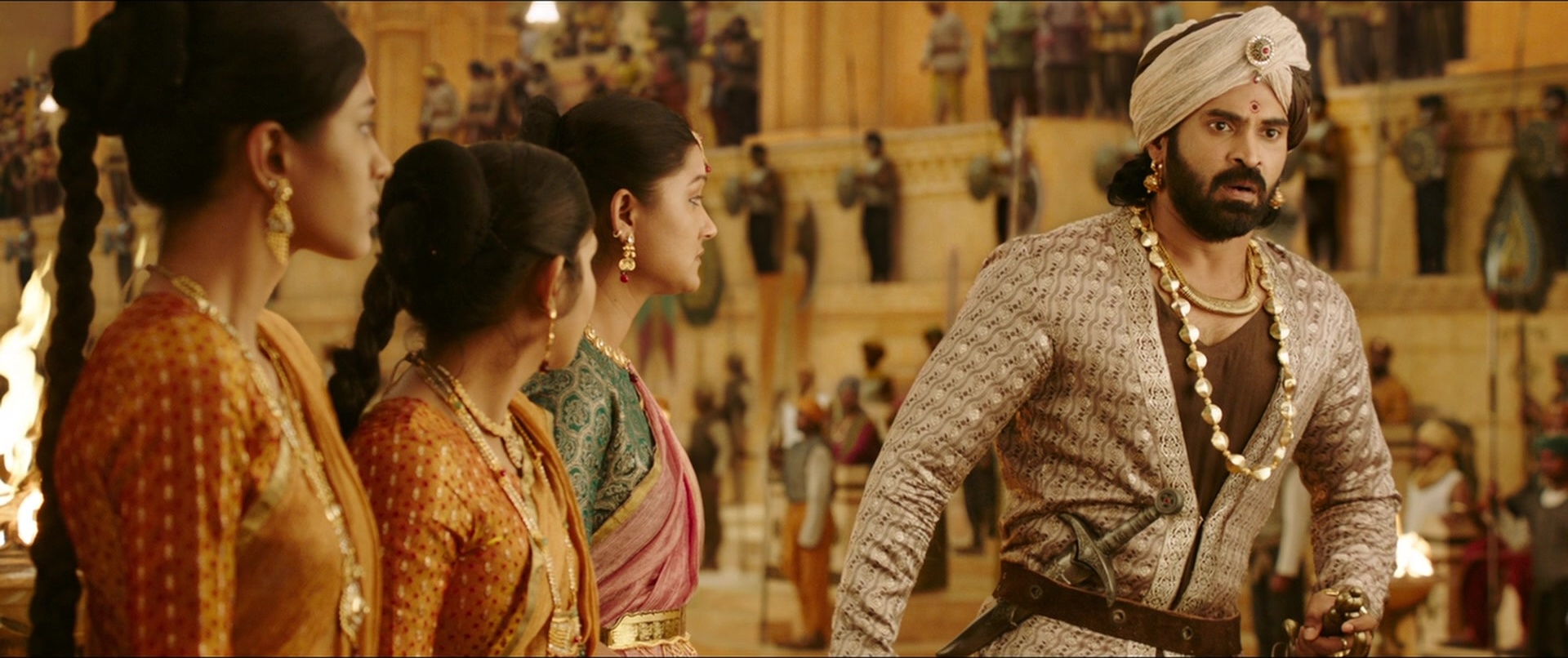 Bãhubali 2: The Conclusion (2017), wide, 2.38:1 — film still