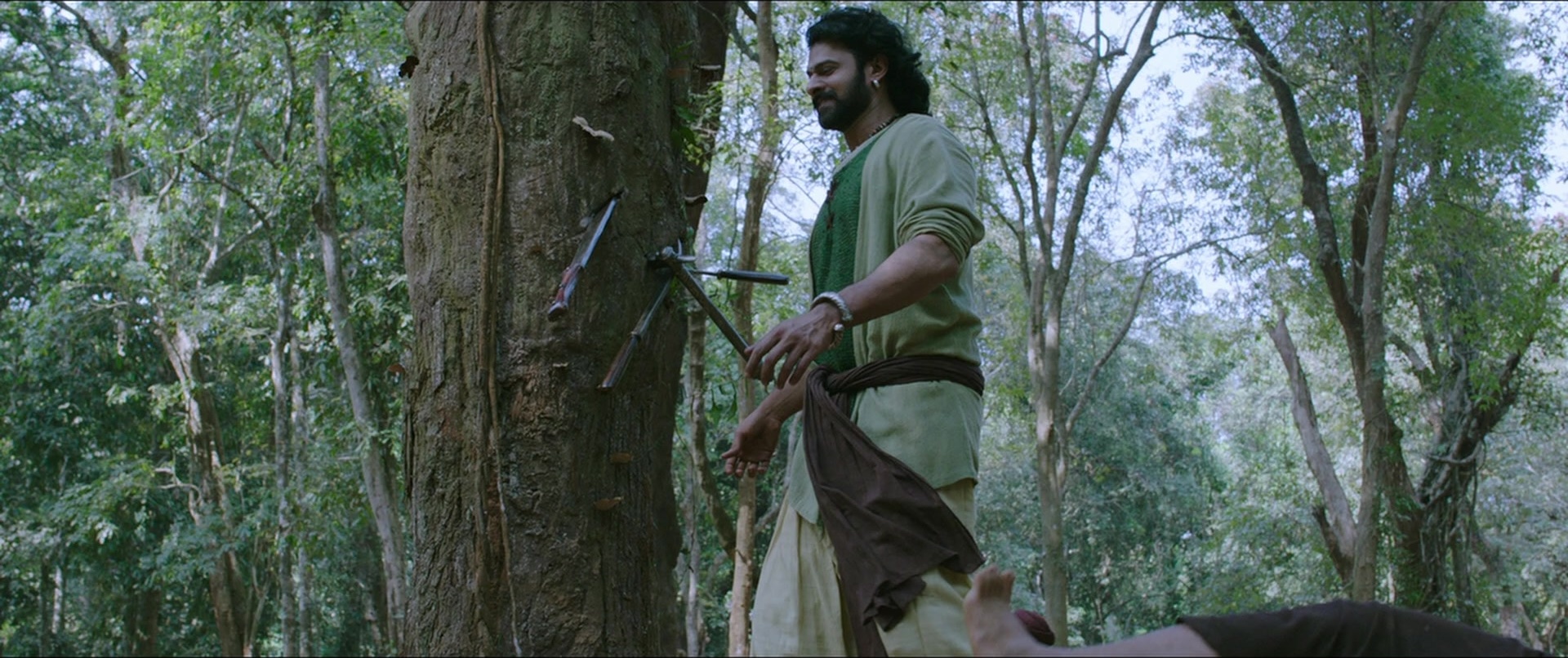 Bãhubali 2: The Conclusion (2017), wide, 2.38:1 — film still