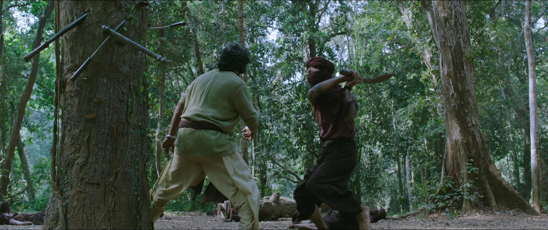 Bãhubali 2: The Conclusion (2017), wide, 2.38:1 — film still