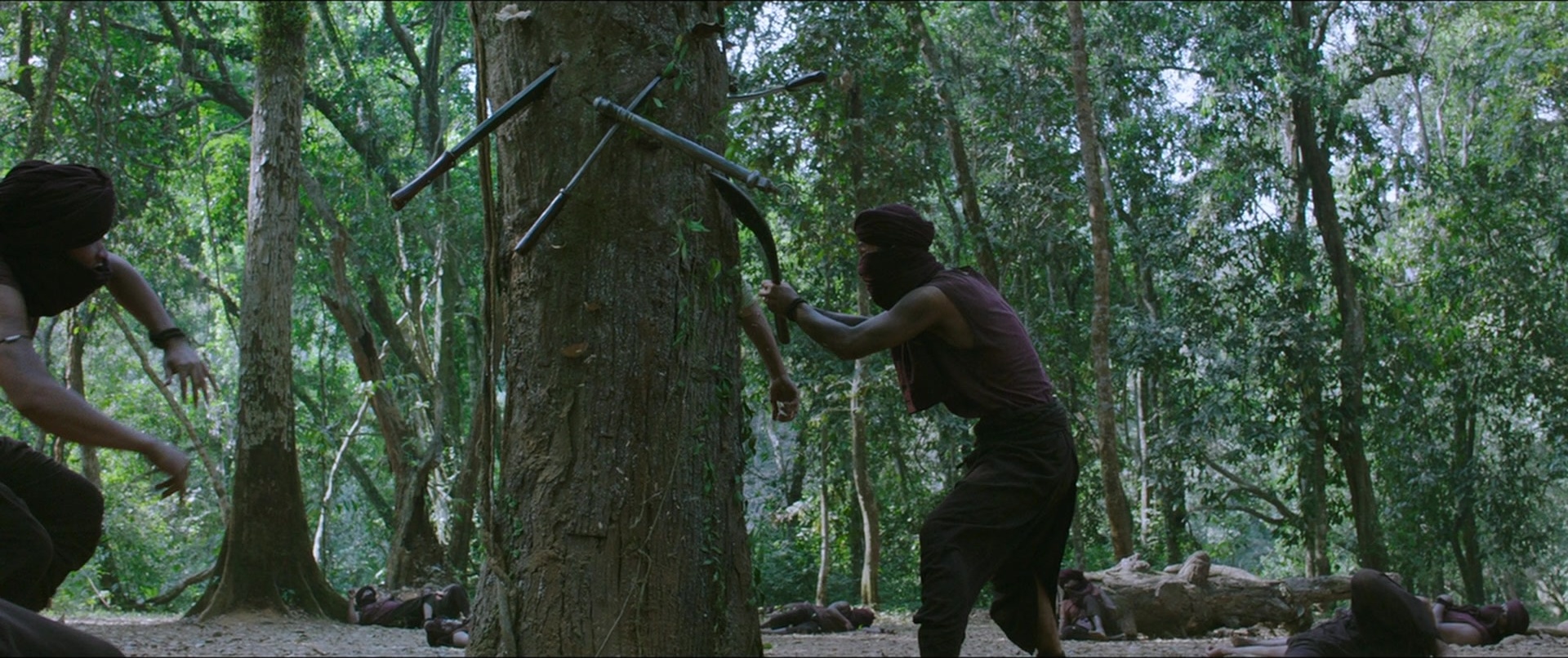 Bãhubali 2: The Conclusion (2017), wide, 2.38:1 — film still