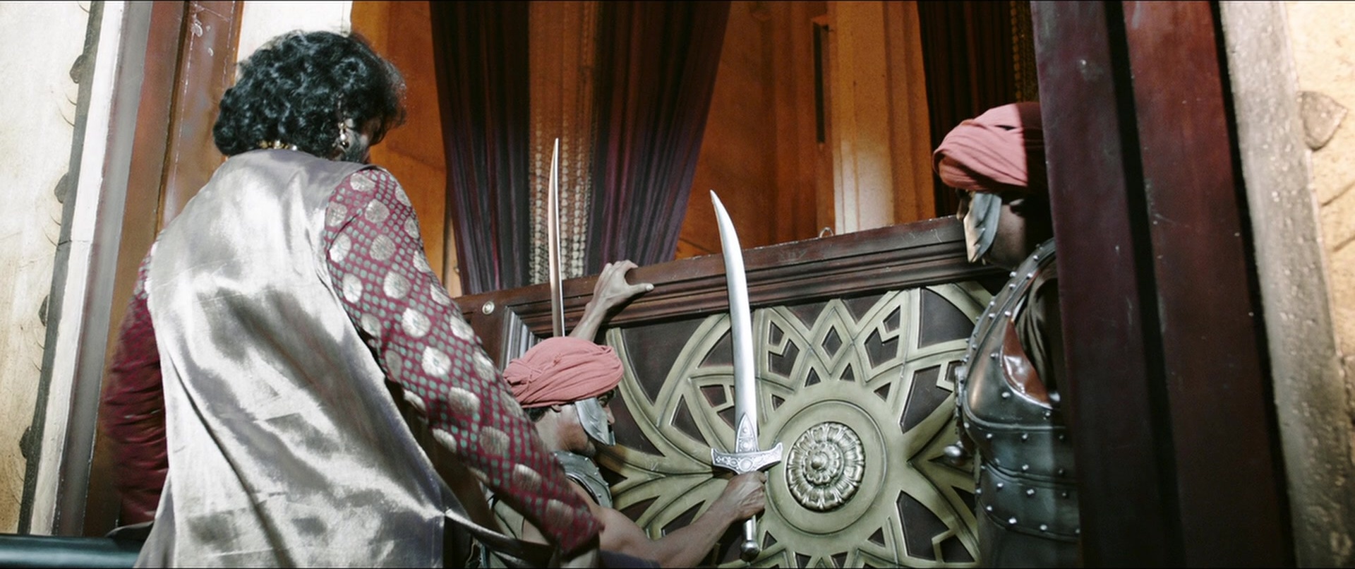 Bãhubali 2: The Conclusion (2017), wide, 2.38:1 — film still