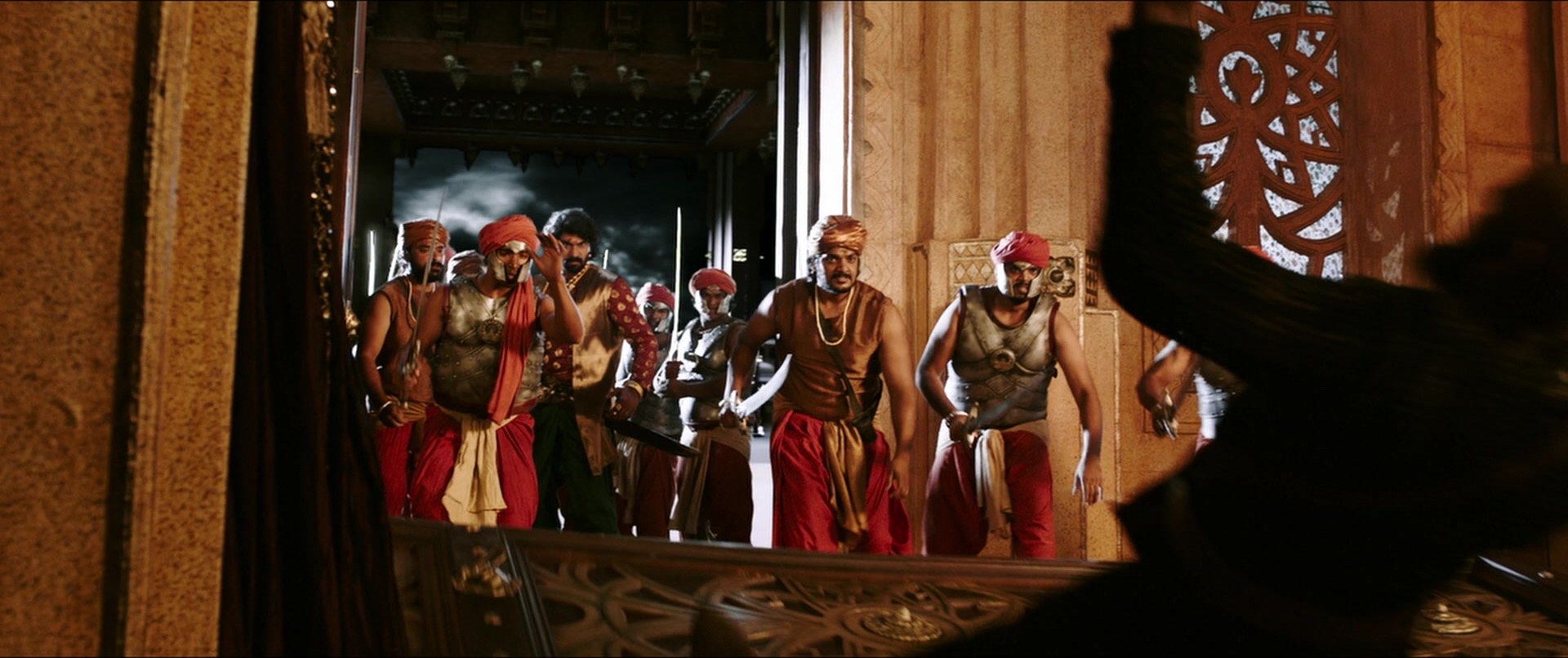 Bãhubali 2: The Conclusion (2017), wide, 2.38:1 — film still