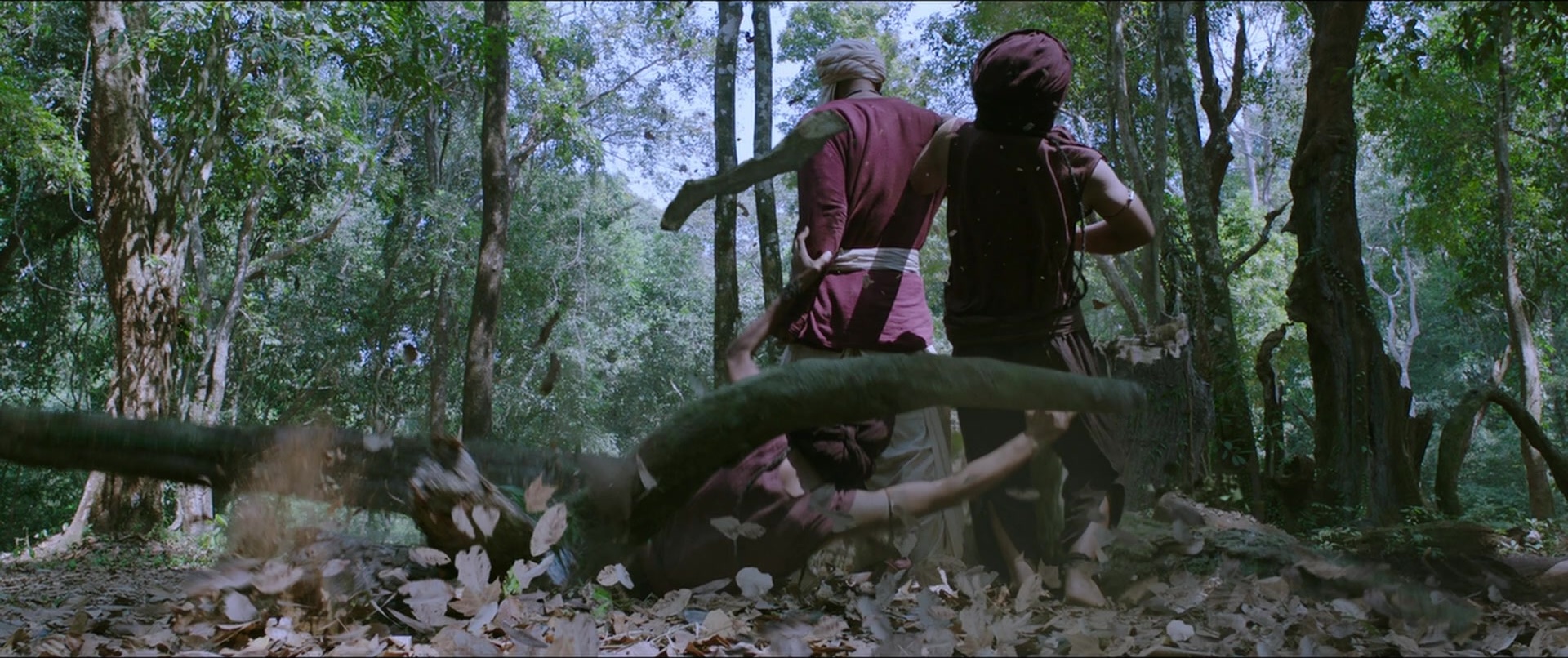 Bãhubali 2: The Conclusion (2017), wide, 2.38:1 — film still
