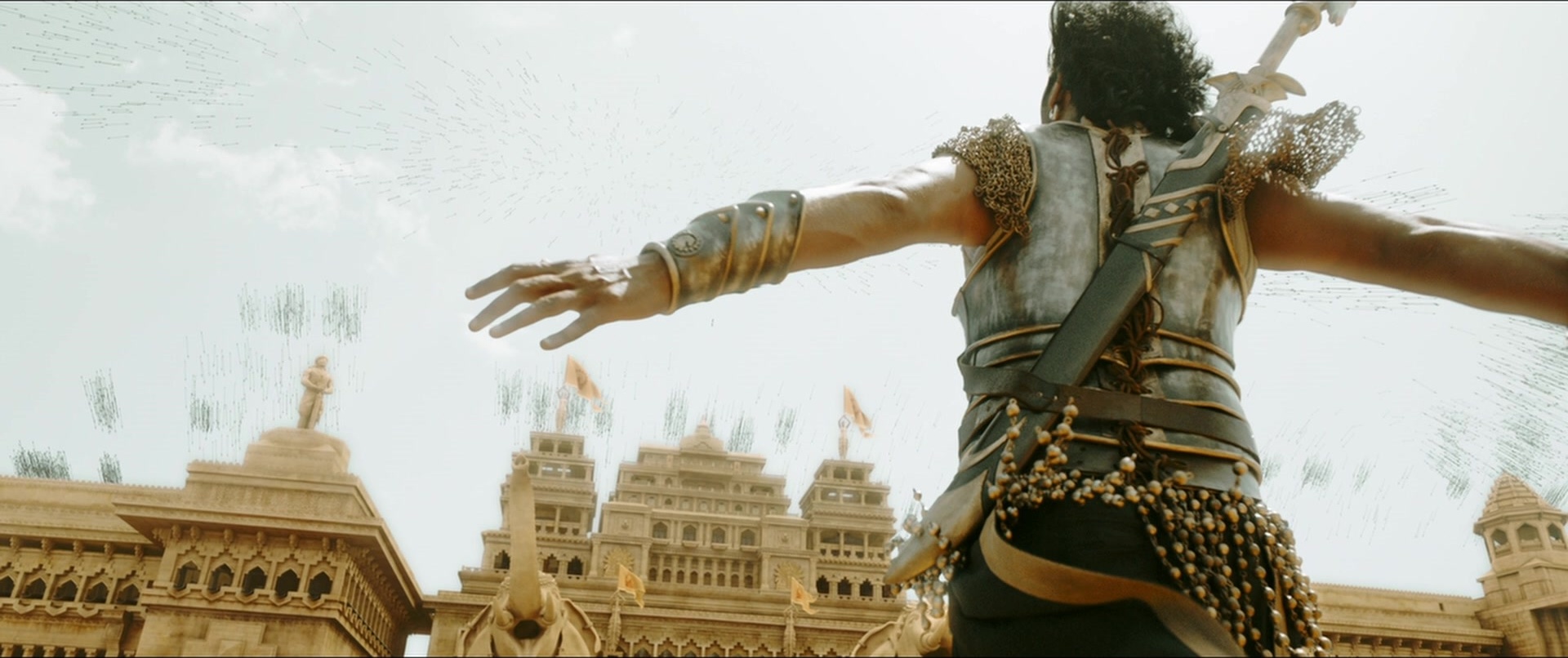 Bãhubali 2: The Conclusion (2017), wide, 2.38:1 — film still