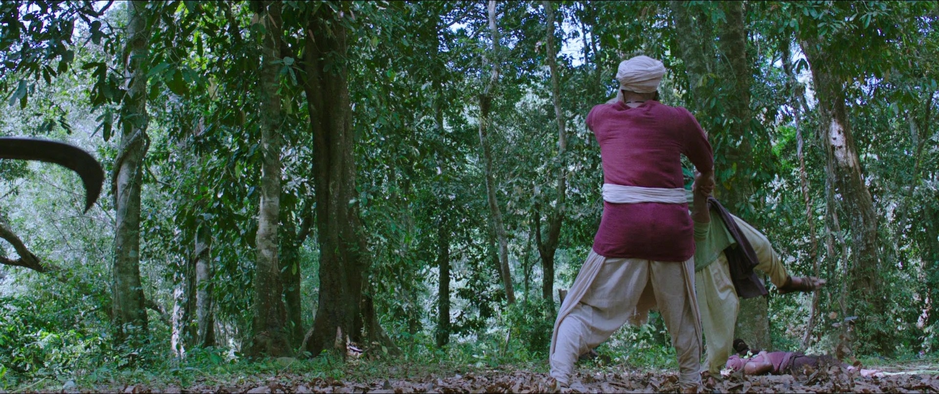 Bãhubali 2: The Conclusion (2017), wide, 2.38:1 — film still