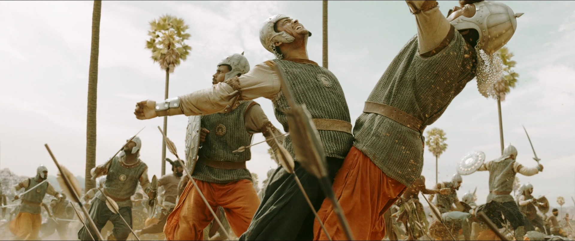 Bãhubali 2: The Conclusion (2017), wide, 2.38:1 — film still