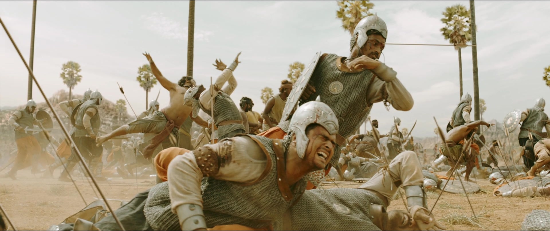 Bãhubali 2: The Conclusion (2017), wide, 2.38:1 — film still