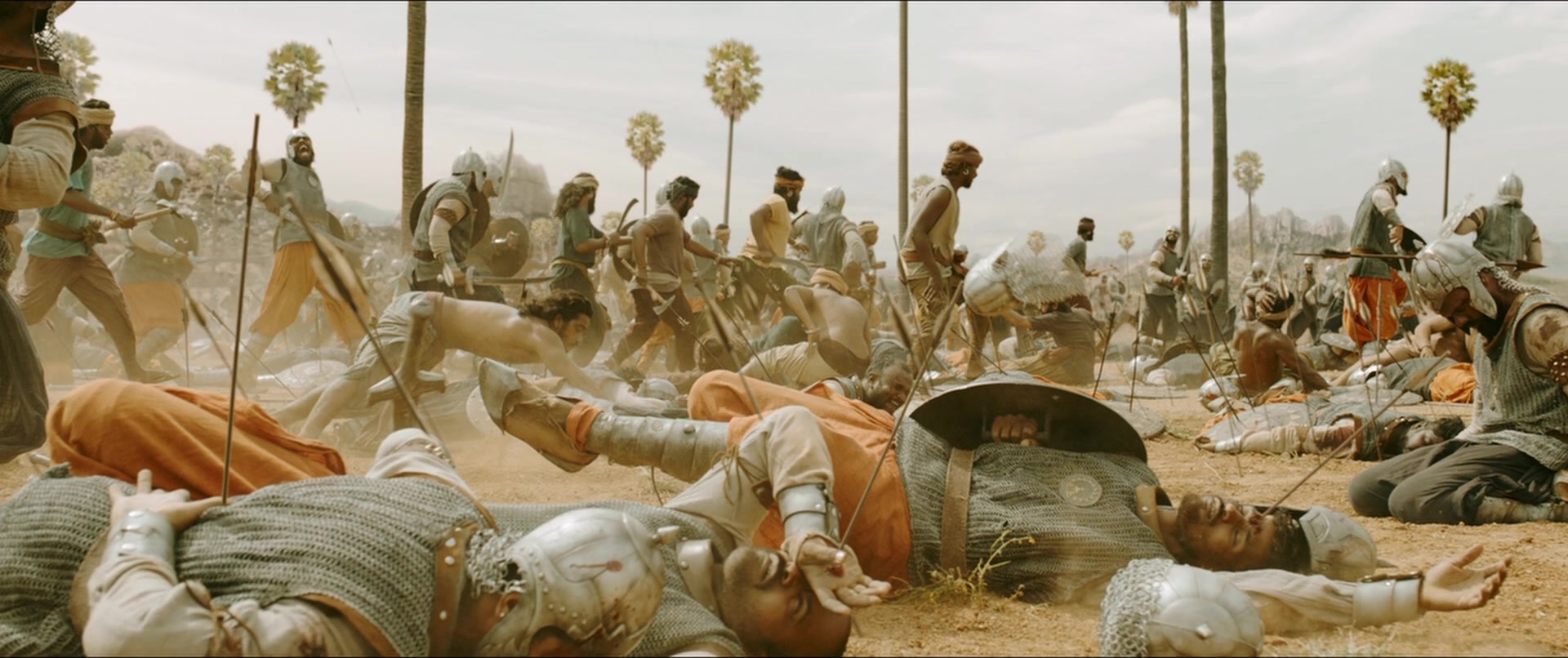 Bãhubali 2: The Conclusion (2017), wide, 2.38:1 — film still