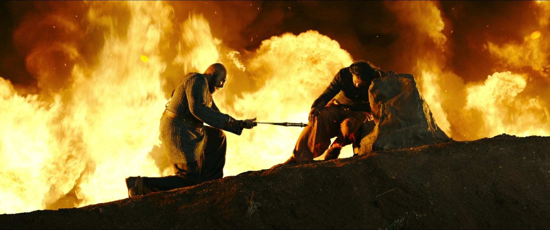 Bãhubali 2: The Conclusion (2017), wide, 2.38:1 — film still