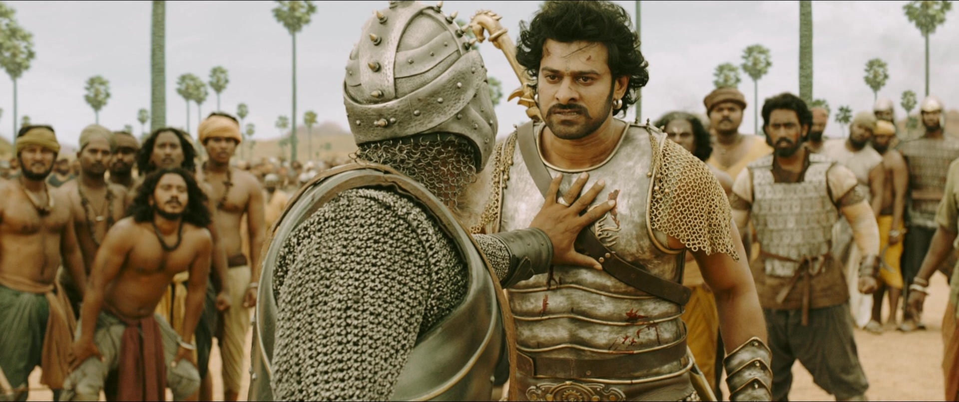 Bãhubali 2: The Conclusion (2017), wide, 2.38:1 — film still