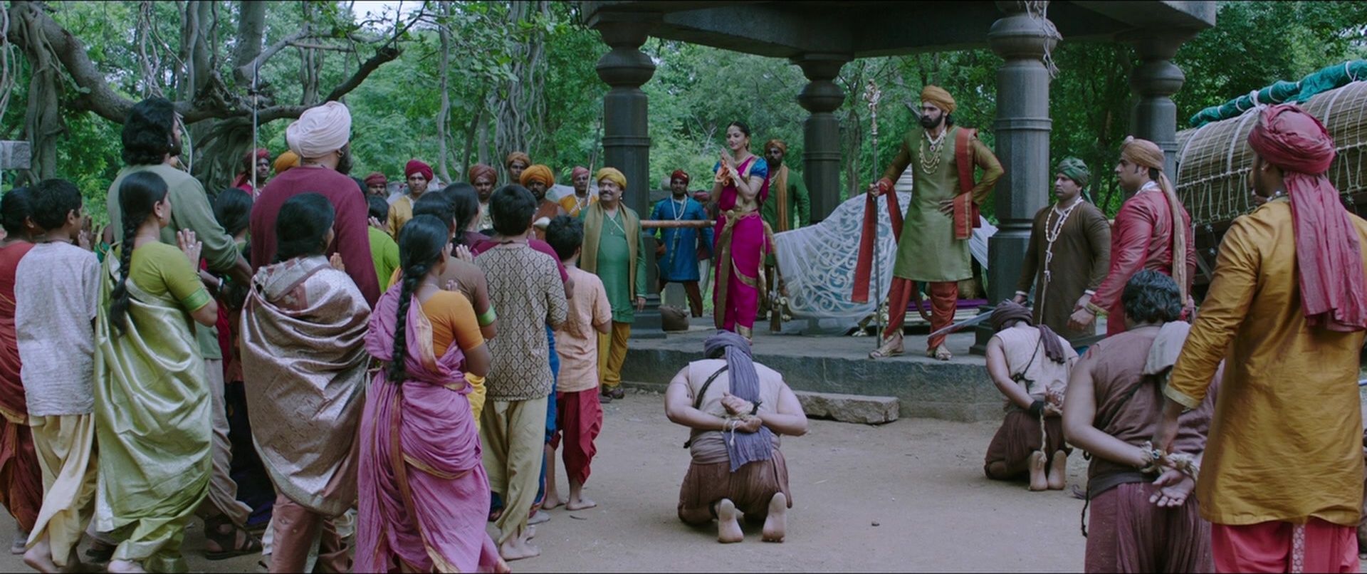 Bãhubali 2: The Conclusion (2017), wide, 2.38:1 — film still