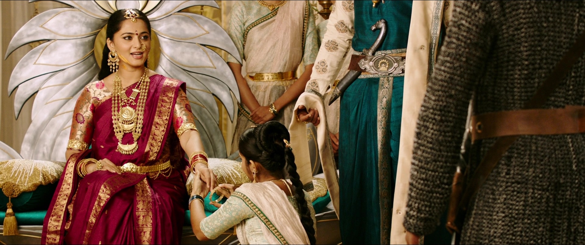 Bãhubali 2: The Conclusion (2017), wide, 2.38:1 — film still