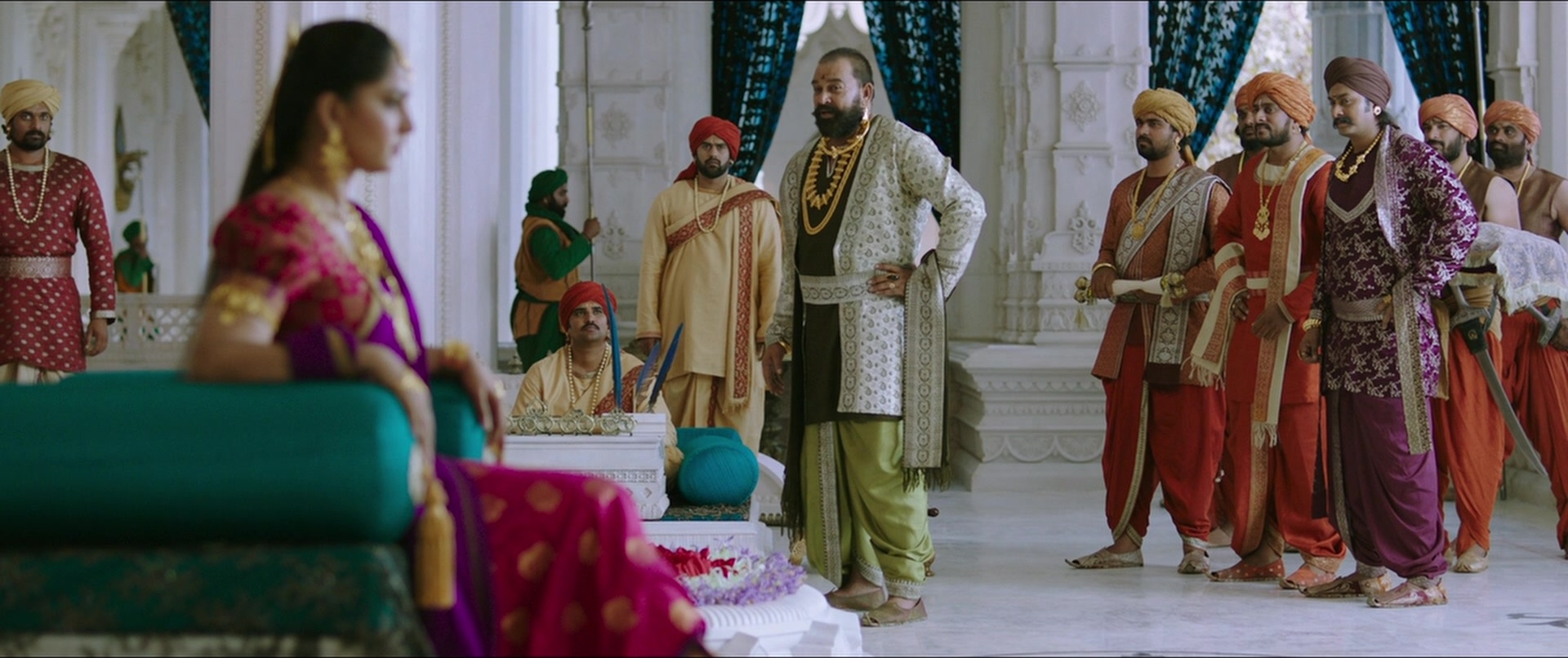 Bãhubali 2: The Conclusion (2017), wide, 2.38:1 — film still